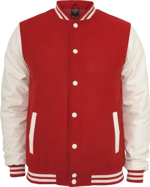 Urban Classics Herren Oldschool College Jacke - Slim Fit 9 Urban Classics Herren Oldschool College Jacke - Slim Fit – Bild 7