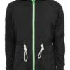 Urban Classics Herren Long Nylon Windbreaker -Zoe Bekleidungsgeschäft 25899 4