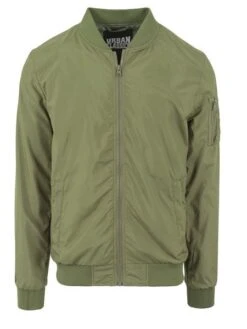 Urban Classics Herren Light Bomber Jacket 25 Urban Classics Herren Light Bomber Jacket -Zoe Bekleidungsgeschäft 32817 TB1258 P1 00176 olive
