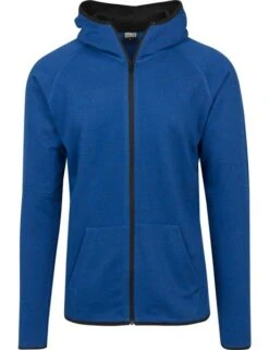 Urban Classics Herren Sweatjacket Active Melange Zip Hoody -Zoe Bekleidungsgeschäft 36047 TB1676 P1 01146