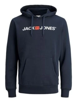 Jack &amp; Jones Herren Kapuzenpullover JJECORP LOGO SWEAT HOOD -Zoe Bekleidungsgeschäft 37686 12137054nb 1