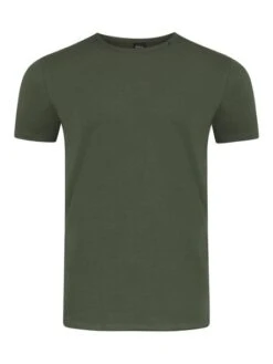 Replay Herren T-Shirt Basic Jersey Crew Neck -Zoe Bekleidungsgeschäft 37777 Replay M3590 000 260 432 Olive front