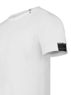 Replay Herren T-Shirt Basic Jersey Crew Neck -Zoe Bekleidungsgeschäft 37777 Replay M3590 000 2660 001 weiss detail