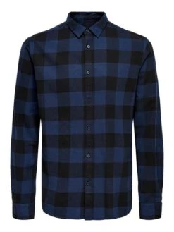 Only &amp; Sons Herren Freizeithemd ONSGUDMUND LS CHECKED SHIRT -Zoe Bekleidungsgeschäft 40305 ons 2526863 front