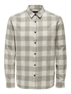 Only &amp; Sons Herren Freizeithemd ONSGUDMUND LS CHECKED SHIRT -Zoe Bekleidungsgeschäft 40305 ons 4262429 front
