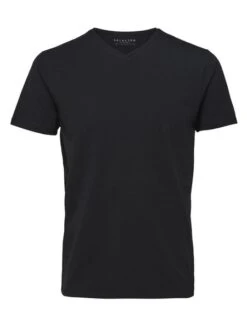 Selected Homme Herren V-Neck Kurzarm T-Shirt SLHNEWPIMA - Regular Fit 7 Selected Homme Herren V-Neck Kurzarm T-Shirt SLHNEWPIMA - Regular Fit -Zoe Bekleidungsgeschäft 40770 sel 3309078 front