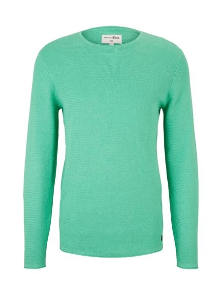 Tom Tailor Denim Herren Rundhals Pullover Mit Struktur - Regular Fit 11 Tom Tailor Denim Herren Rundhals Pullover Mit Struktur - Regular Fit – Bild 9