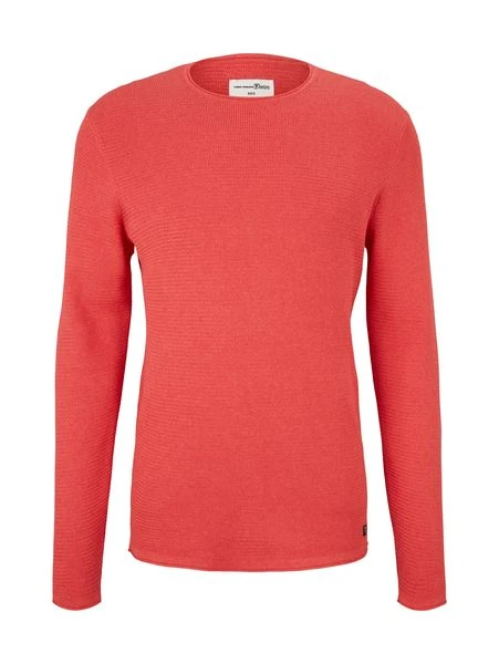 Tom Tailor Denim Herren Rundhals Pullover Mit Struktur - Regular Fit 12 Tom Tailor Denim Herren Rundhals Pullover Mit Struktur - Regular Fit – Bild 10