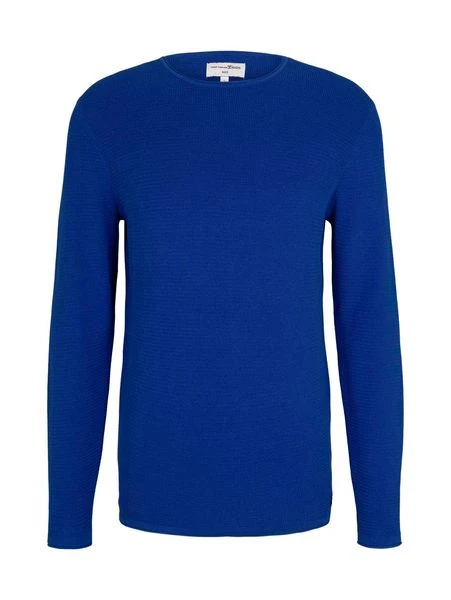 Tom Tailor Denim Herren Rundhals Pullover Mit Struktur - Regular Fit 15 Tom Tailor Denim Herren Rundhals Pullover Mit Struktur - Regular Fit – Bild 13