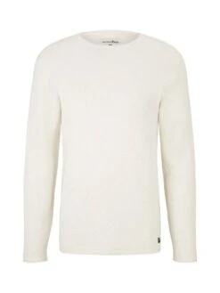 Tom Tailor Denim Herren Rundhals Pullover Mit Struktur - Regular Fit 32 Tom Tailor Denim Herren Rundhals Pullover Mit Struktur - Regular Fit -Zoe Bekleidungsgeschäft 41381 TOM TAILOR D 103 26122 1016090 1