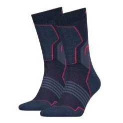 HEAD Unisex Hiking Crew Sportsocken 2er Pack -Zoe Bekleidungsgeschäft 41515 781001001 303 1 1