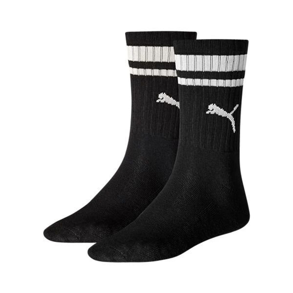 Puma Unisex Herren Damen Socken CREW HERITAGE STRIPE 2er Pack 4 Puma Unisex Herren Damen Socken CREW HERITAGE STRIPE 2er Pack – Bild 2