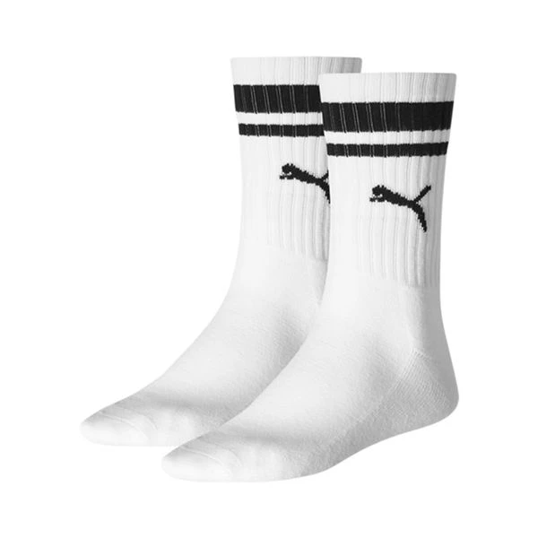 Puma Unisex Herren Damen Socken CREW HERITAGE STRIPE 2er Pack 5 Puma Unisex Herren Damen Socken CREW HERITAGE STRIPE 2er Pack – Bild 3