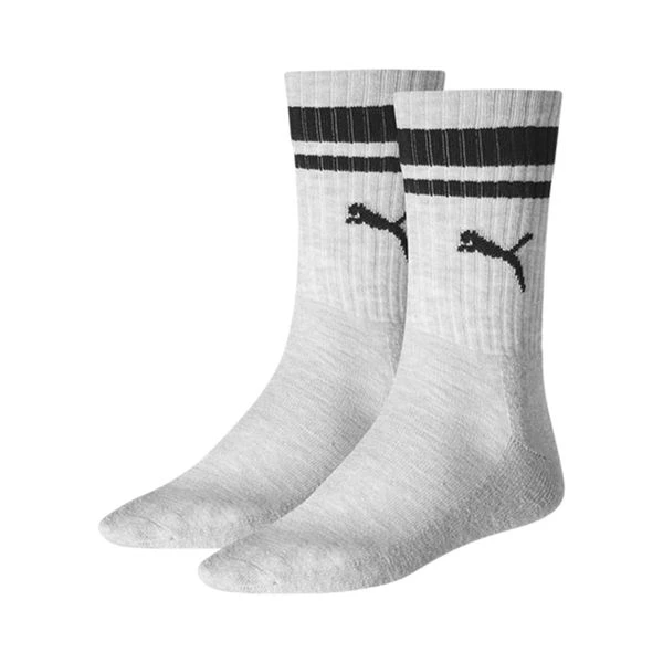 Puma Unisex Herren Damen Socken CREW HERITAGE STRIPE 2er Pack 6 Puma Unisex Herren Damen Socken CREW HERITAGE STRIPE 2er Pack – Bild 4