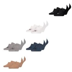 Puma Herren Damen Unisex Footie Sport Socken Baumwolle - 4er 6er 8er Sparpack