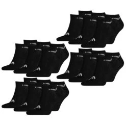 HEAD Herren Damen Unisex Sneaker Basic Sport Socken - 6er 9er 12er Multipack 25 HEAD Herren Damen Unisex Sneaker Basic Sport Socken - 6er 9er 12er Multipack -Zoe Bekleidungsgeschäft 42081 761010001 200 Black 12er