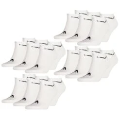 HEAD Herren Damen Unisex Sneaker Basic Sport Socken - 6er 9er 12er Multipack 28 HEAD Herren Damen Unisex Sneaker Basic Sport Socken - 6er 9er 12er Multipack -Zoe Bekleidungsgeschäft 42081 761010001 300 White 12er