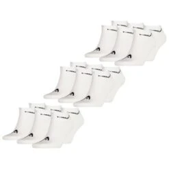 HEAD Herren Damen Unisex Sneaker Basic Sport Socken - 6er 9er 12er Multipack 27 HEAD Herren Damen Unisex Sneaker Basic Sport Socken - 6er 9er 12er Multipack -Zoe Bekleidungsgeschäft 42081 761010001 300 White 9er