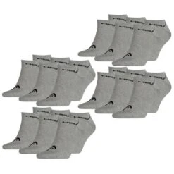 HEAD Herren Damen Unisex Sneaker Basic Sport Socken - 6er 9er 12er Multipack 34 HEAD Herren Damen Unisex Sneaker Basic Sport Socken - 6er 9er 12er Multipack -Zoe Bekleidungsgeschäft 42081 761010001 400 Grey 12er