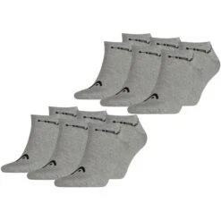 HEAD Herren Damen Unisex Sneaker Basic Sport Socken - 6er 9er 12er Multipack 32 HEAD Herren Damen Unisex Sneaker Basic Sport Socken - 6er 9er 12er Multipack -Zoe Bekleidungsgeschäft 42081 761010001 400 Grey 6er