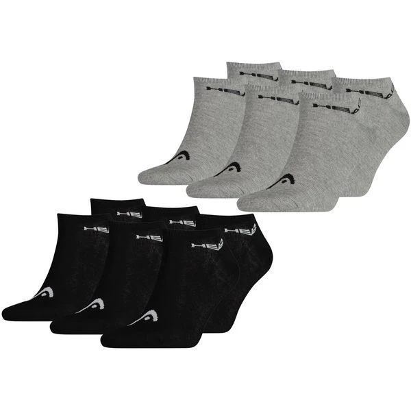HEAD Herren Damen Unisex Sneaker Basic Sport Socken - 6er 9er 12er Multipack 16 HEAD Herren Damen Unisex Sneaker Basic Sport Socken - 6er 9er 12er Multipack – Bild 14