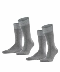 Falke Herren Socken Happy - 2er Pack -Zoe Bekleidungsgeschäft 42240 14610 3390 frontview