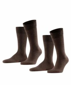Falke Herren Socken Happy - 2er Pack -Zoe Bekleidungsgeschäft 42240 14610 5450 frontview
