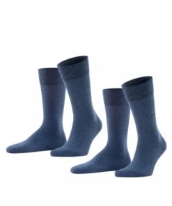 Falke Herren Socken Happy - 2er Pack -Zoe Bekleidungsgeschäft 42240 14610 6127 frontview