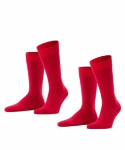 Falke Herren Socken Happy - 2er Pack -Zoe Bekleidungsgeschäft 42240 14610 8228 frontview