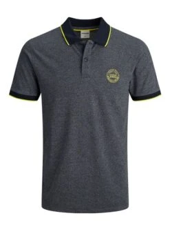 Jack &amp; Jones Herren Kurzarm Poloshirt JPRAXEL BLA. MAO - Regular Fit -Zoe Bekleidungsgeschäft 42751 JACKundJONES 3518566 12183176 2