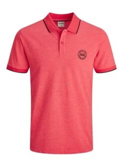Jack &amp; Jones Herren Kurzarm Poloshirt JPRAXEL BLA. MAO - Regular Fit -Zoe Bekleidungsgeschäft 42751 JACKundJONES 3518567 12183176 3