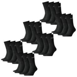 PUMA Classic Socken Sport Baumwolle 18er Pack 35-38 39-42 43-46 -Zoe Bekleidungsgeschäft 42765 7308 Anthracite 201 18er