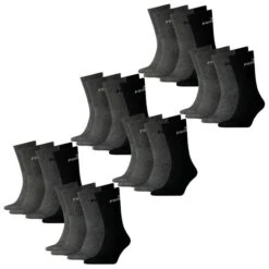 PUMA Classic Socken Sport Baumwolle 18er Pack 35-38 39-42 43-46 -Zoe Bekleidungsgeschäft 42765 7308 Anthracite Grey 207 18er