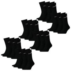 PUMA Classic Socken Sport Baumwolle 18er Pack 35-38 39-42 43-46 -Zoe Bekleidungsgeschäft 42765 7308 Black 200 18er