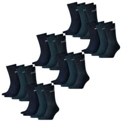 PUMA Classic Socken Sport Baumwolle 18er Pack 35-38 39-42 43-46 -Zoe Bekleidungsgeschäft 42765 7308 Navy 321 18er