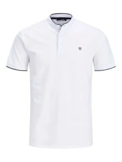 Jack &amp; Jones Herren Kurzarm Poloshirt JPRAXEL BLA. MAO - Regular Fit -Zoe Bekleidungsgeschäft 43309 jj 3334930 front