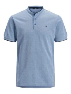 Jack &amp; Jones Herren Kurzarm Poloshirt JPRAXEL BLA. MAO - Regular Fit -Zoe Bekleidungsgeschäft 43309 jj 3394594 front