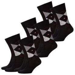 Burlington Herren Socken Everyday Mix 40-46 - 4er 6er 8er Multipack -Zoe Bekleidungsgeschäft 43780 21044 Black 3000 6er