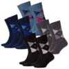 Burlington Herren Socken Everyday Mix 40-46 - 4er 6er 8er Multipack