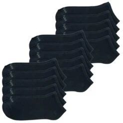 S.Oliver Unisex Sneaker Socken Essential - 10er 15er 20er Multipack 25 S.Oliver Unisex Sneaker Socken Essential - 10er 15er 20er Multipack -Zoe Bekleidungsgeschäft 43828 S24118 Black 0005 15er