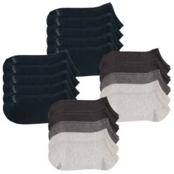 S.Oliver Unisex Sneaker Socken Essential - 10er 15er 20er Multipack 36 S.Oliver Unisex Sneaker Socken Essential - 10er 15er 20er Multipack -Zoe Bekleidungsgeschäft 43828 S24118 BlackundLight Grey Melange 20er