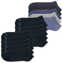 S.Oliver Unisex Sneaker Socken Essential - 10er 15er 20er Multipack 40 S.Oliver Unisex Sneaker Socken Essential - 10er 15er 20er Multipack -Zoe Bekleidungsgeschäft 43828 S24118 BlackundStone 15er