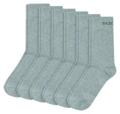 Skechers Unisex Socken Mesh Ventilation 6er Pack -Zoe Bekleidungsgeschäft 43847 SK41040000 9300 a