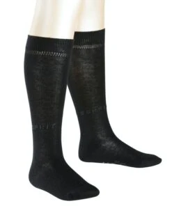 Esprit Kinder Kniestrümpfe Foot Logo 2er Pack -Zoe Bekleidungsgeschäft 44010 581 203 frontview 5f31861be26ec 1
