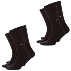 Burlington Herren Socken Everyday 4er 6er 8er Multipack -Zoe Bekleidungsgeschäft 44020 45269 21045 Black 4er
