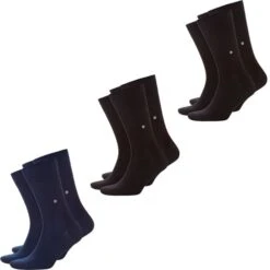 Burlington Herren Socken Everyday 4er 6er 8er Multipack -Zoe Bekleidungsgeschäft 44020 45269 21045 Black und Marine 6er