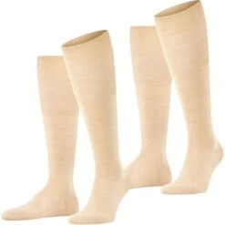 Falke Herren Kniestrümpfe Airport 2er 3er 4er Multipack -Zoe Bekleidungsgeschäft 44026 42186 15435 2er Sand