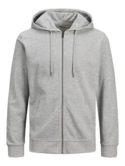 Jack &amp; Jones Herren Zip Hoodie Kapuzenpullover JJEBASIC -Zoe Bekleidungsgeschäft 44127 jj 3496557 front