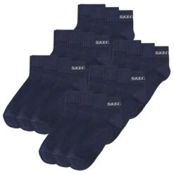 Skechers Unisex Quarter Socken Mesh Ventilation 18er Aktionspack -Zoe Bekleidungsgeschäft 44192 SK42017 Navy 18er