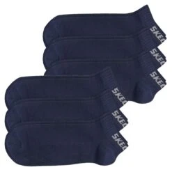 Skechers Unisex Sneaker Socken Mesh Ventilation - 6er 9er 12er Multipack -Zoe Bekleidungsgeschäft 44193 SK43022 navy 6er
